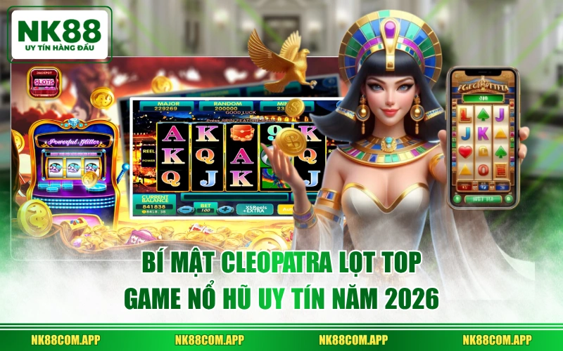Bí Mật Cleopatra lọt top game nổ hũ uy tín năm 2026